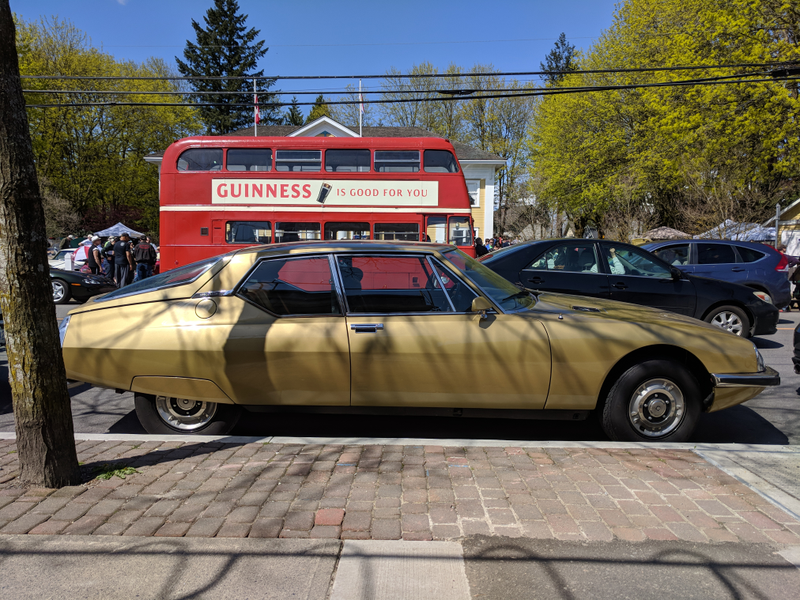 Illustration for article titled Fort Langley St. George's Day (mostly) British Car Show